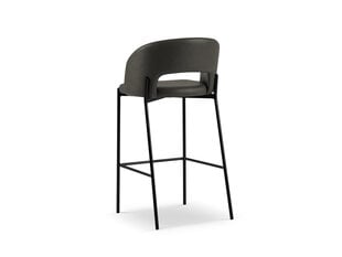 Bāra krēsls Cosmopolitan Design Meda, pelēks cena un informācija | Virtuves un ēdamistabas krēsli | 220.lv