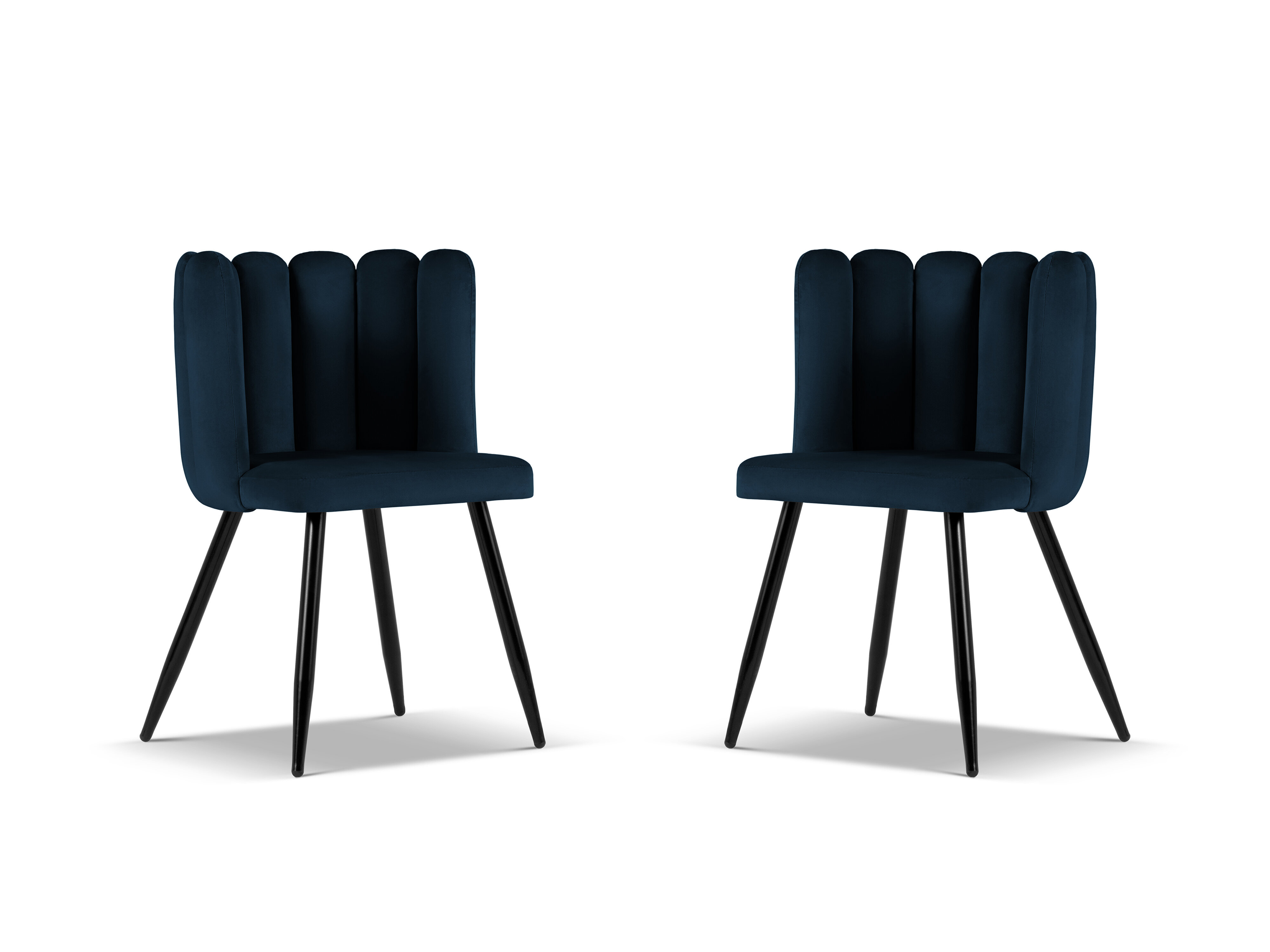 Комплект из 2 стульев Cosmopolitan Design Evora, синий цвет цена | 220.lv