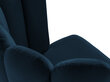 2-u krēslu komplekts Cosmopolitan Design Evora, zils cena un informācija | Virtuves un ēdamistabas krēsli | 220.lv