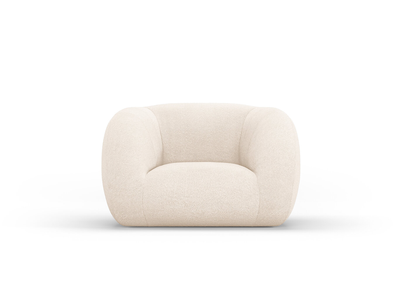 Krēsls Cosmopolitan Design Essen, smilškrāsas cena un informācija | Atpūtas krēsli | 220.lv
