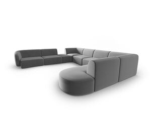 Stūra dīvāns Milo Casa Paolo, pelēks cena un informācija | Stūra dīvāni | 220.lv