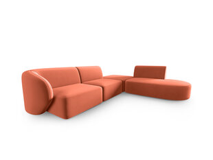 Stūra dīvāns Milo Casa Paolo, rozā cena un informācija | Stūra dīvāni | 220.lv