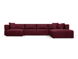 Stūra dīvāns Milo Casa Esther, sarkans cena un informācija | Stūra dīvāni | 220.lv