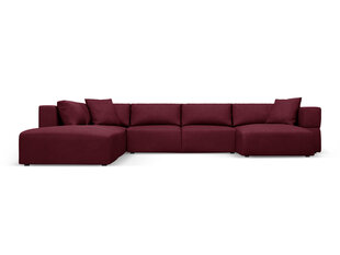 Stūra dīvāns Milo Casa Esther, sarkans cena un informācija | Stūra dīvāni | 220.lv
