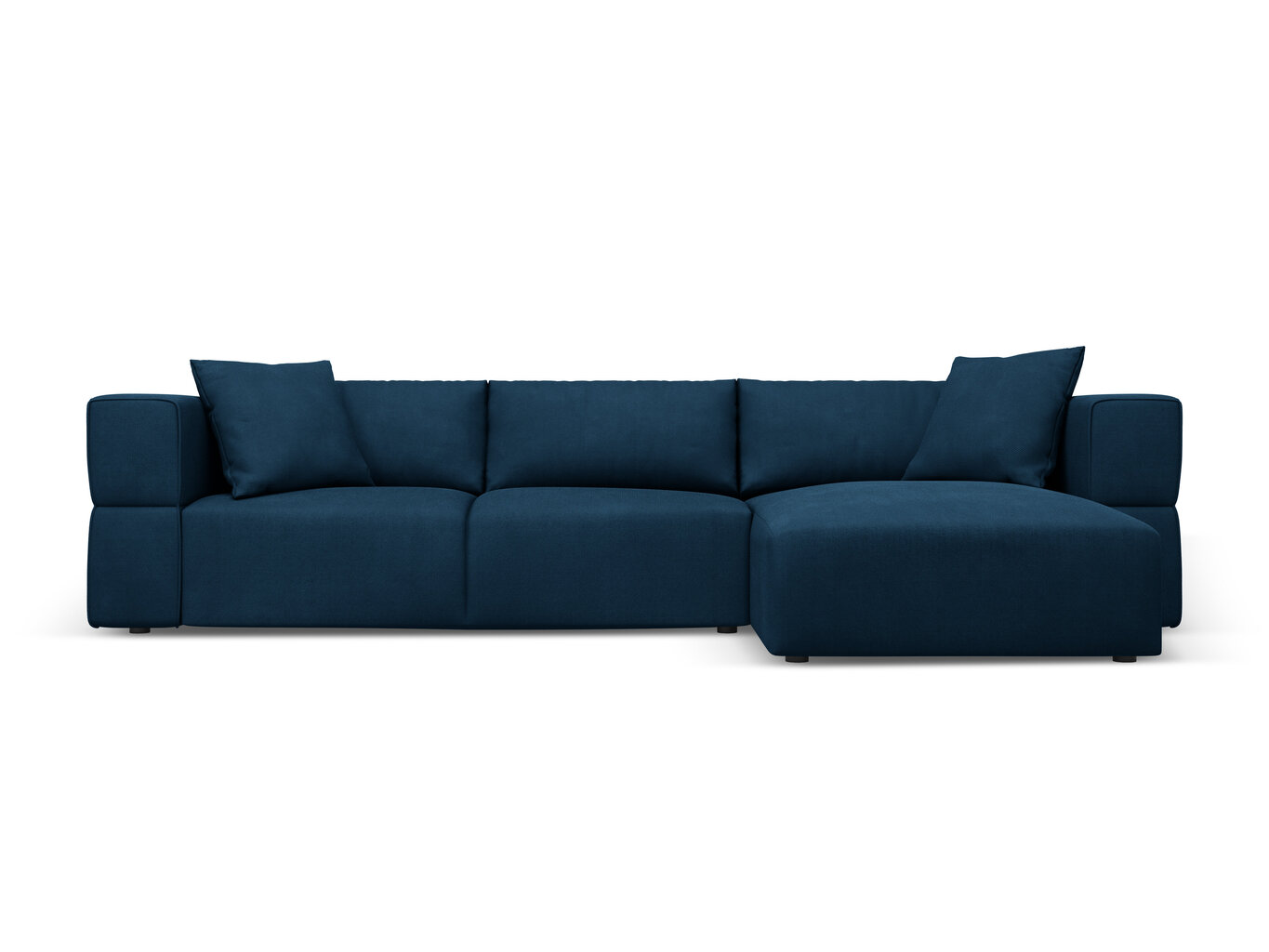 Stūra dīvāns Milo Casa Esther, zils cena un informācija | Stūra dīvāni | 220.lv