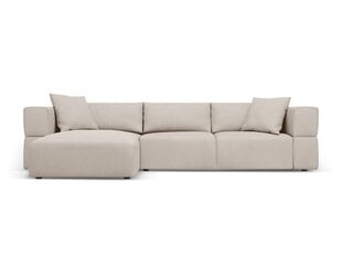 Stūra dīvāns Milo Casa Esther, smilškrāsas cena un informācija | Stūra dīvāni | 220.lv