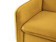 Dīvāns-gulta Cosmopolitan Design Vienna, dzeltens cena un informācija | Dīvāni | 220.lv
