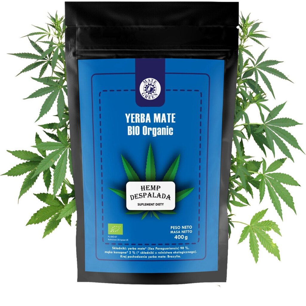 Tēja Yerba Mate Bio Organic Hemp Despalada, 400 g цена и информация | Tēja | 220.lv