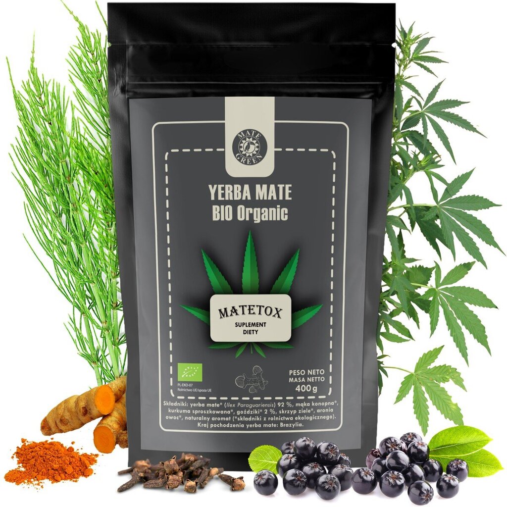 Tēja Yerba Mate Bio Organic Matetox, 400g цена и информация | Tēja | 220.lv