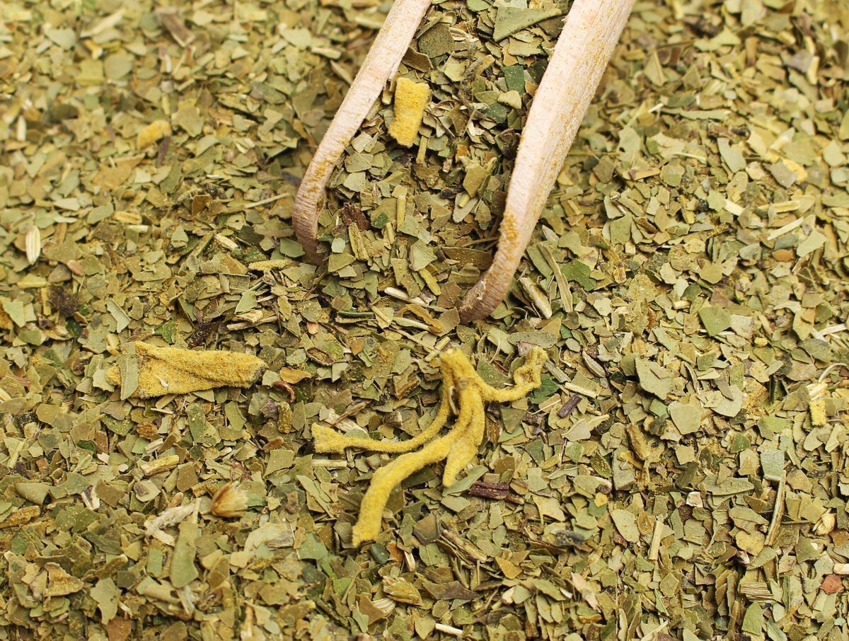 Tēja Yerba Mate Bio Organic Ginger & Turmeric, 200 g cena un informācija | Tēja | 220.lv