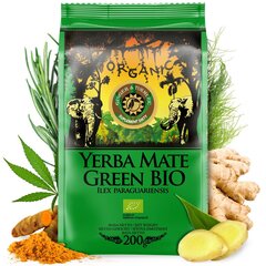 Tēja Yerba Mate Bio Organic Ginger & Turmeric, 200 g цена и информация | Чай | 220.lv