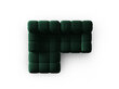 Stūra dīvāns Milo Casa Tropea, zaļš цена и информация | Stūra dīvāni | 220.lv