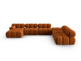 Stūra dīvāns Milo Casa Tropea, brūns cena un informācija | Stūra dīvāni | 220.lv