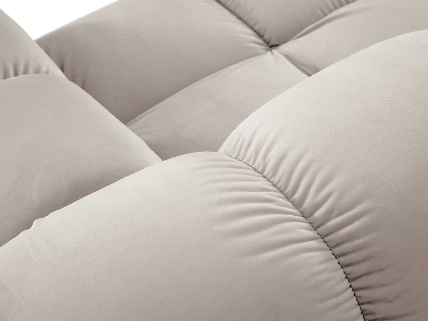 Dīvāns Milo Casa Tropea, smilškrāsas cena un informācija | Dīvāni | 220.lv