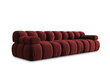 Dīvāns Milo Casa Tropea, sarkans цена и информация | Dīvāni | 220.lv