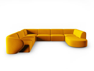Stūra dīvāns Milo Casa Paolo, dzeltens цена и информация | Угловые диваны | 220.lv