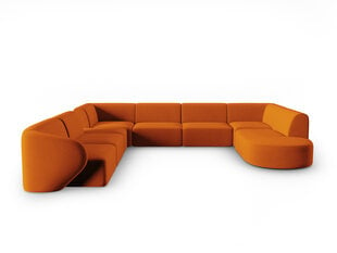 Stūra dīvāns Milo Casa Paolo, oranžs cena un informācija | Stūra dīvāni | 220.lv