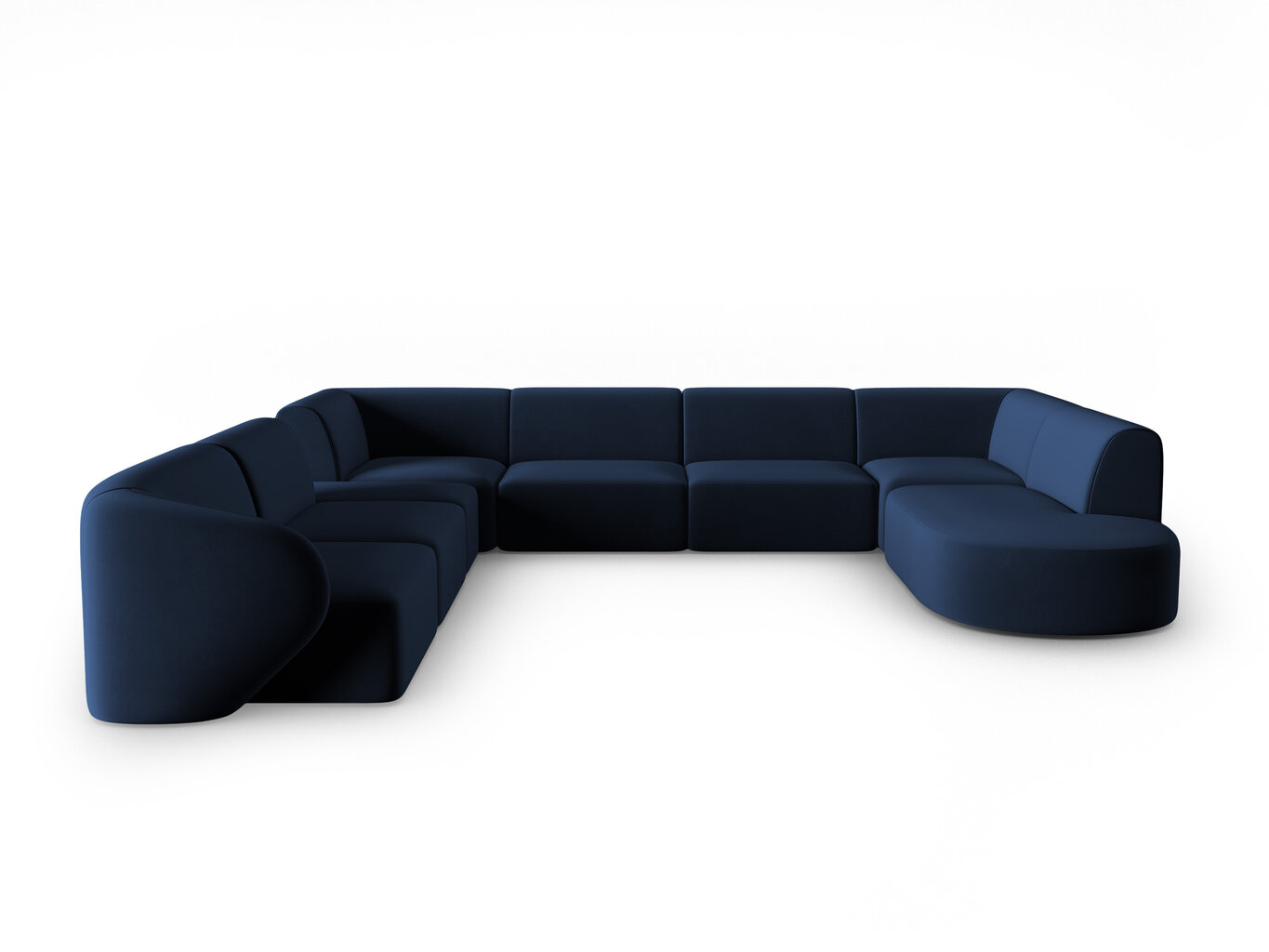 Stūra dīvāns Milo Casa Paolo, zils cena un informācija | Stūra dīvāni | 220.lv