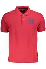 Polo krekls vīriešiem La Martina, sarkans cena un informācija | Vīriešu T-krekli | 220.lv