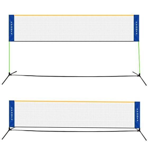 Badmintona tīkls, zils, 6m cena un informācija | Badmintons | 220.lv