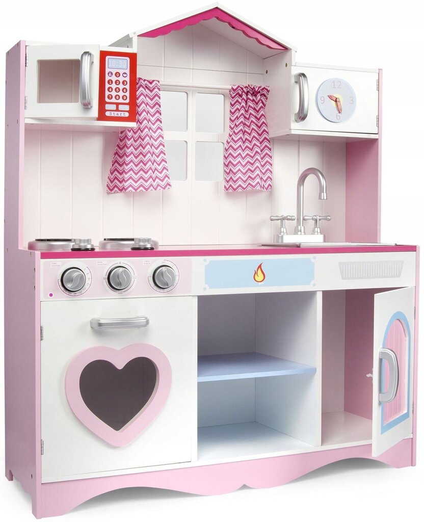 Koka virtuvīte ar aksesuāriem Leomark Pink цена и информация | Rotaļlietas meitenēm | 220.lv