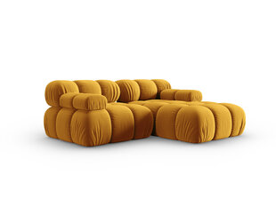 Stūra dīvāns Milo Casa Tropea, dzeltens цена и информация | Угловые диваны | 220.lv