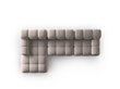 Stūra dīvāns Milo Casa Tropea, smilškrāsas cena un informācija | Stūra dīvāni | 220.lv