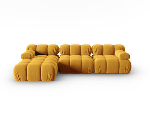 Stūra dīvāns Milo Casa Tropea, dzeltens цена и информация | Угловые диваны | 220.lv