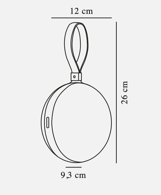 Nordlux āra lampa Bring To-Go 2218013026 cena un informācija | Āra apgaismojums | 220.lv