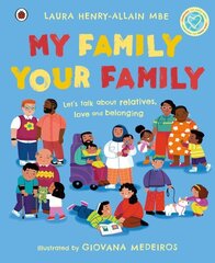 My Family, Your Family: Let's talk about relatives, love and belonging cena un informācija | Grāmatas mazuļiem | 220.lv