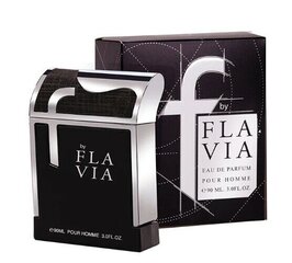 Parfimērijas ūdens vīriešiem Flavia F Black Pour Homme EDP, 90 ml cena un informācija | Vīriešu smaržas | 220.lv