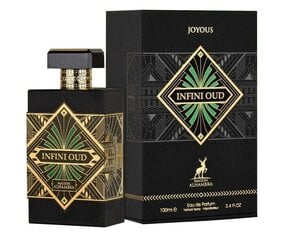 Parfimērijas ūdens Alhambra Infini Oud Joyous EDP, 100 ml cena un informācija | Sieviešu smaržas | 220.lv