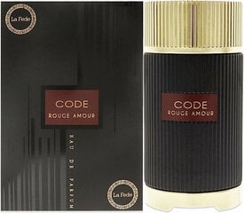Parfimērijas ūdens Khadlaj Unisex Code Rouge Amour EDP, 100 ml cena un informācija | Sieviešu smaržas | 220.lv