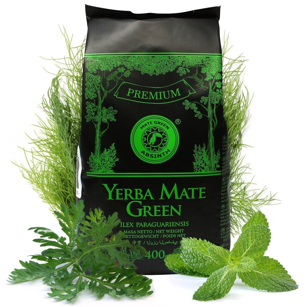 Tēja Yerba Mate Green Absinth, 1000 g цена и информация | Tēja | 220.lv