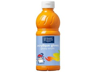 Akrila krāsa gold yellow Glossy 176, 500ml цена и информация | Принадлежности для рисования, лепки | 220.lv