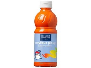 Akrila krāsa orange Glossy 201, 500ml цена и информация | Принадлежности для рисования, лепки | 220.lv