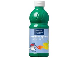 Akrila krāsa brilliant green Glossy 558, 500ml цена и информация | Принадлежности для рисования, лепки | 220.lv