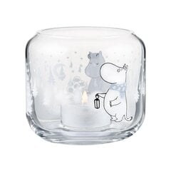 Muurla Moomin tējas sveces turētājs Snowfall 8 cm cena un informācija | Sveces un svečturi | 220.lv