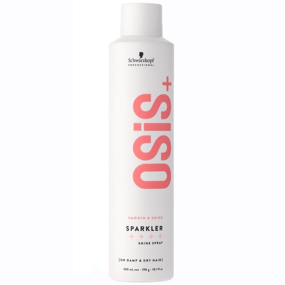 Glancēta matu laka Schwarzkopf Osis+ Sparkler, 300 ml цена и информация | Matu veidošanas līdzekļi | 220.lv