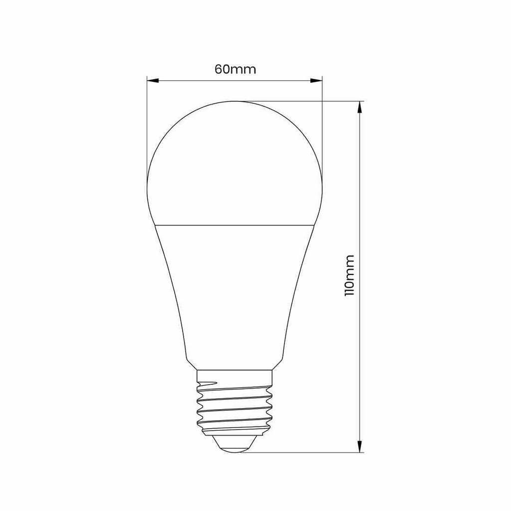 LED spuldze Eko-Light E27, 510 lm, 3000 K, 1 gab. cena un informācija | Spuldzes | 220.lv