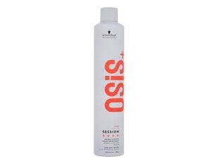 Stipras fiksācijas matu laka Schwarzkopf Professional Osis+ Session, 500 ml cena un informācija | Matu veidošanas līdzekļi | 220.lv