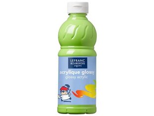 Akrila krāsa lime green Glossy 586, 500ml цена и информация | Принадлежности для рисования, лепки | 220.lv