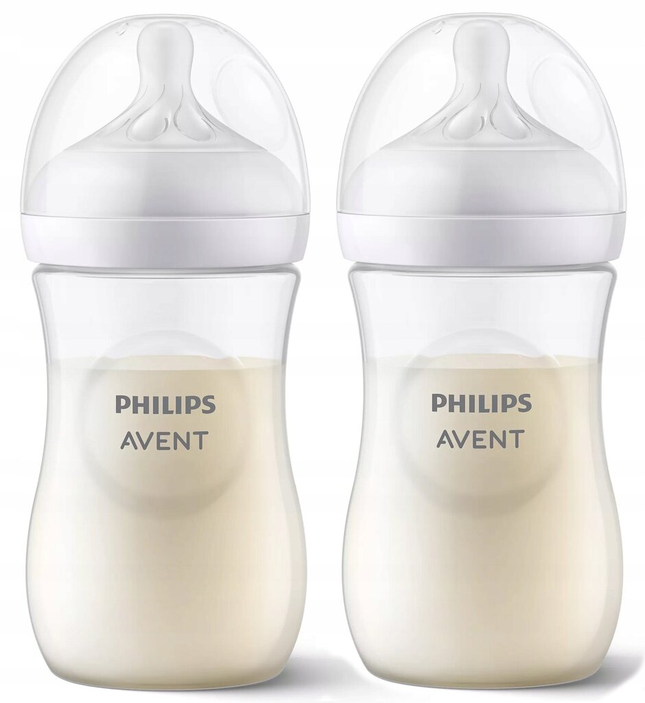 Pudelīšu komplekts Philips Avent Natural Response SCY900/02, 1+ mēn, 260 ml cena un informācija | Bērnu pudelītes un to aksesuāri | 220.lv