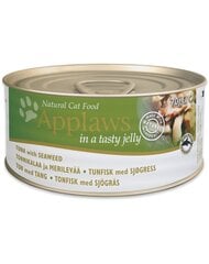 Applaws Cat Tin želeja ar tunci un jūras aļģēm, 12x(6x70g) cena un informācija | Konservi kaķiem | 220.lv