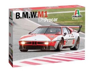 BMW M1 Procar 3643 Italeri 1:24 cena un informācija | Kolekcionējamie modeļi | 220.lv