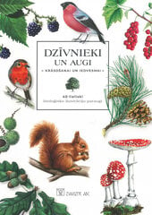 Dzīvnieki un augi. Krāsošanai un iedvesmai cena un informācija | Krāsojamās grāmatas | 220.lv