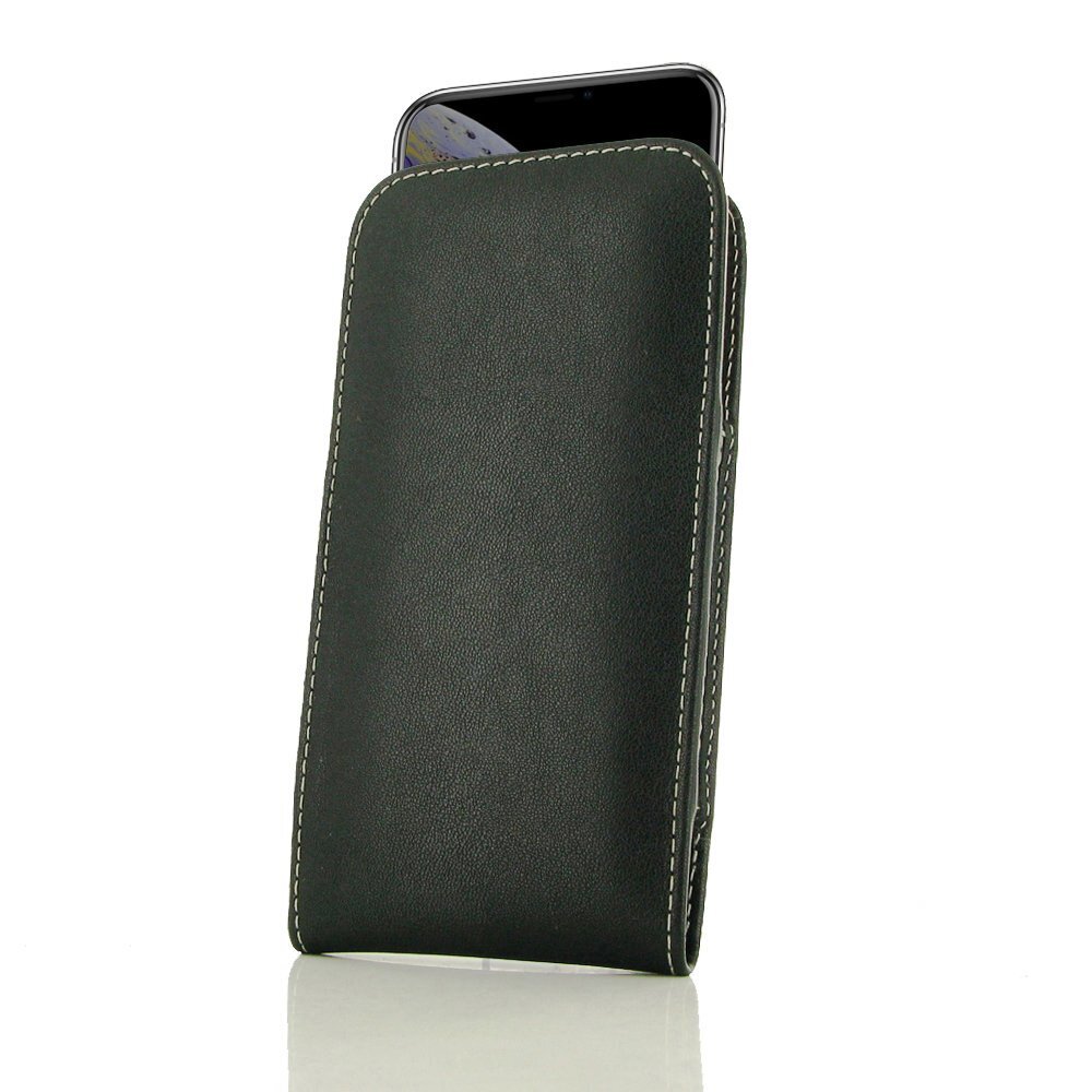 Trust Leather Sleeve Universal Telefona Maciņš Universalais 7.5 - 11.5 cm Melns cena un informācija | Somas, maciņi | 220.lv