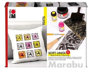 Iespieddarbu komplekts tekstilam Marabu цена и информация | Принадлежности для рисования, лепки | 220.lv