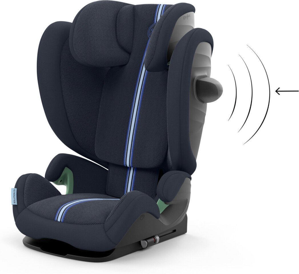 Autokrēsliņš Cybex Solution G I-Fix Plus, 15-50 kg, Ocean Blue cena un informācija | Autokrēsliņi | 220.lv