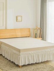 Юбка для кровати, 99смx190см цена и информация | Покрывала, пледы | 220.lv
